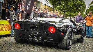 1240hp Heffner Ford GT Twin Turbo LOUD SOUND [upl. by Euqinor]