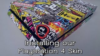 How to install our PS4 Phat Skin [upl. by Abercromby]