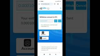LTC Miner Website WITHDRAWAL Ke95 LTC Miner FREE 10K Satoshi Litecoin Every 24 Hours 26okt2024 [upl. by Haidedej733]