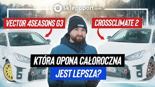 TEST TOPOWYCH opon całorocznych  Goodyear Vector 4Seasons G3 vs Michelin CrossClimate 2 [upl. by Unni]