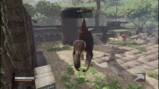 Primal carnage extinction PS4 Spinosaurus rampage pet 1 [upl. by Delphina]