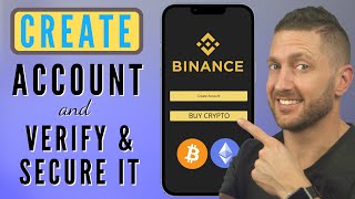 How to Create a Binance Account on Phone in 2023  Verify Identity  Add Security  Buy Crypto [upl. by Saltsman]