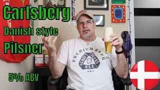 Carlsberg Danish style Pilsner Review 466 [upl. by Timus747]