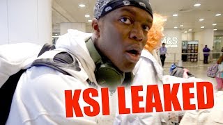 LEAKED KSI VIDEO FROM THE AIRPORT [upl. by Esekram]