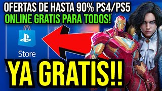 ✅🔥YA 4 JUEGOS GRATIS PS4PS5 PC XBOX🔥ONLINE GRATIS PARA TODOS🔥OFERTAS DE HASTA 90 PS4PS5🔥✅ [upl. by Carrelli]