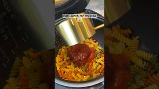 Marinara pasta for lunch pastarecipe ricecooker easylunchforkids motherchef [upl. by Ahsiekal]