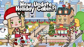 💫 Miga World  New Update HOLIDAY CABIN🎄❄️🌈  Miga Town  Lemonieh✨ [upl. by Gilman287]