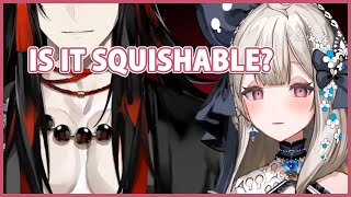 How squishable is it 【NIJISANJI clips】 [upl. by Nrubyar22]