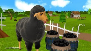 Baa Baa Black Sheep  3D Animation English Nursery rhyme for children with lyrics [upl. by Lauro]