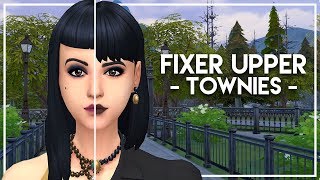 FIXING THE VAMPIRES  The Sims 4 Townie Makeovers [upl. by Dwane]