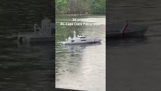 3d printed rc cape class patrol boat rcboat boat capeclassboat [upl. by Hembree]