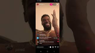 quotJANKY RENTAREFquot HEZI GOD Jokes About Ref Altercation on IG Live [upl. by Arrik619]