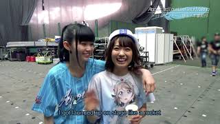 ENG SUB Aqours 3rd Live Dress Stage rehearsals and lunch time [upl. by Nilre]