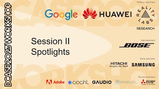 DCASE Workshop 2023 Session II Spotlights [upl. by Alta]