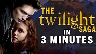 The Twilight Saga Explained Really Fast  3 Minutes Or Less  Snarled [upl. by Htyderem]