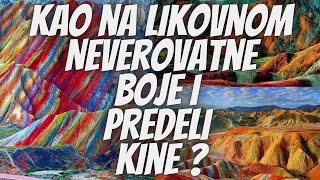 Kao na likovnom Neverovatne boje i predeli Kine [upl. by Attiuqahs]