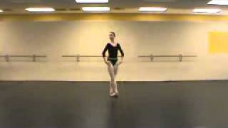 Rochelle Marks 14yrs old Bournonville Thursday Class Part Two [upl. by Alita]