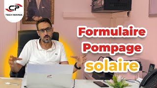 Formulaire dimensionnement Pompage solaire [upl. by Eve440]