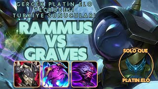 Platin Elo  Rammus vs Graves karşılaşması  Bölüm 178 [upl. by Peednus]