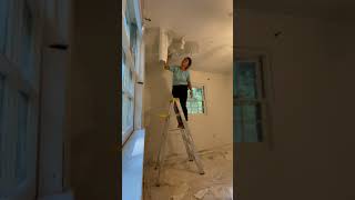 Popcorn ceiling removal [upl. by Dnana]