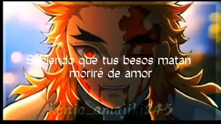 Besos en guerra  kimetsu no yaiba Lirycs AMV [upl. by Ramsey]