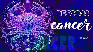 Cancer You’re Already Divine 🌟December 2023 Tarot [upl. by Nitsirk]