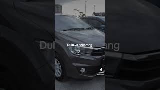 Perodua bezza aku dulu vs sekarang [upl. by Ahseikan]