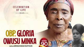 THE LATE OBP GLORIA OWUSU MINKA FUNERAL RITES IN GHANA [upl. by Heller]