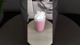 Strawberry milkshake recipe shorts vayralshorts 🍓🧋 [upl. by Sigfried446]