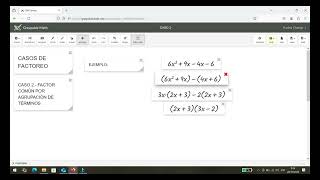 CASO 2 Factorización por Agrupación de términos [upl. by Diane673]