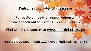 Noordeloos CRC  October 20 2024 AM Service [upl. by Yras]