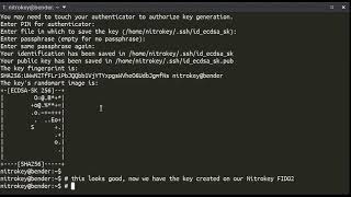 SSH login with FIDO2 [upl. by Black163]
