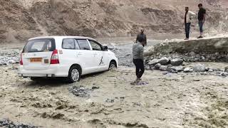 Nubra Valley to Pangong via shayok [upl. by Boiney]