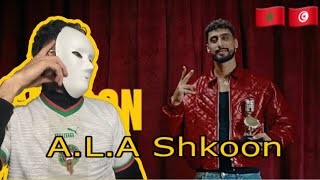 ALA  Shkoon Official Music Video reaction live [upl. by Seugirdor]