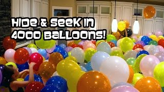 Hide amp Seek In 4000 Balloons  Bethany G  TruthPlusDare [upl. by Combs223]