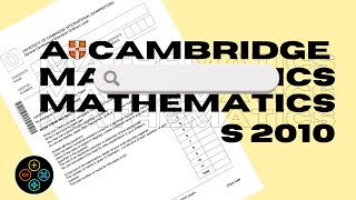 A level Pure Mathematics P1 May June 2010 Paper 11 970911 [upl. by O'Donovan530]