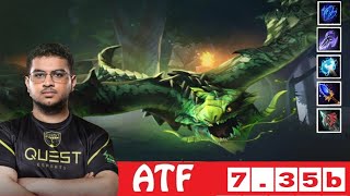 DOTA 2 ATF the VIPER OFFLANE 735b [upl. by Marilin882]