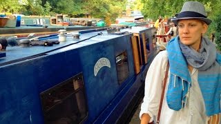 Visiting a House Boat in London boat to live on [upl. by Meehaf]