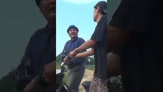 mandor oding dorong motor parodi parodilucu lucu parodikomedi shorts [upl. by Ardnayek707]