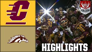 Western Michigan Broncos vs Central Michigan Chippewas  Full Game Highlights  ESPN CFB [upl. by Amund]