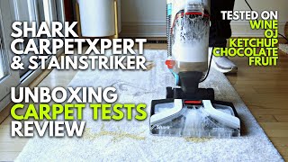 Is the Shark CarpetXpert amp Stainstriker the best – Carpet Tests amp Review [upl. by Avrit187]