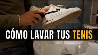 Cómo LIMPIAR tus TENIS  ¡El SECRETO revelado [upl. by Allanson]