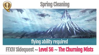 FFXIV Spring Cleaning flying ability required  Heavensward [upl. by Gold]