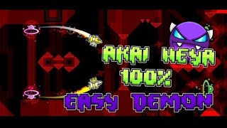 Akai heya  100  Easy demon GG [upl. by Rosie]