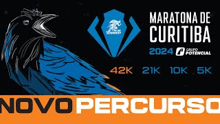 NOVO PERCURSO DA MARATONA DE CURITIBA [upl. by Penelope]