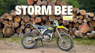 TEST SURRON STORM BEE en enduro ⚡ [upl. by Nalad428]