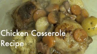 Chicken Casserole amp Dumpling Recipe [upl. by Atterehs589]