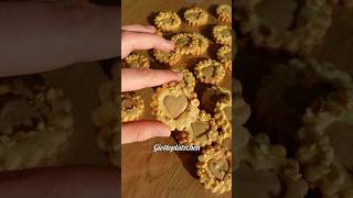 Giottoplätzchen 🍪🎄 Sorte 130 backen rezepte plätzchen plätzchenbacken weihnachten christmas [upl. by Elburr]