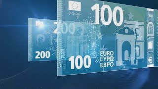 Unveiling of the New 100 and 200 Euro Banknotes [upl. by Crawley]