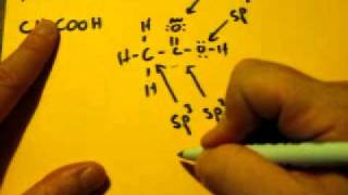 Lewis Dot Structure of CH3COOH Acetic Acid [upl. by Corie940]